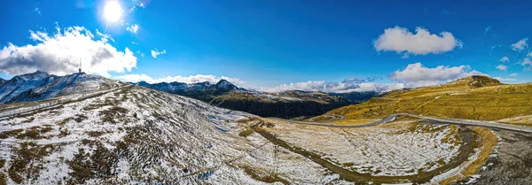 Vue Aérienne Des Sommets Montagneux Andorre Paroisse Canillo — Photo