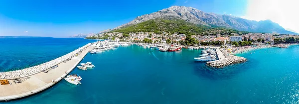 Prachtige Kosten Van Makarska Kroatië — Stockfoto