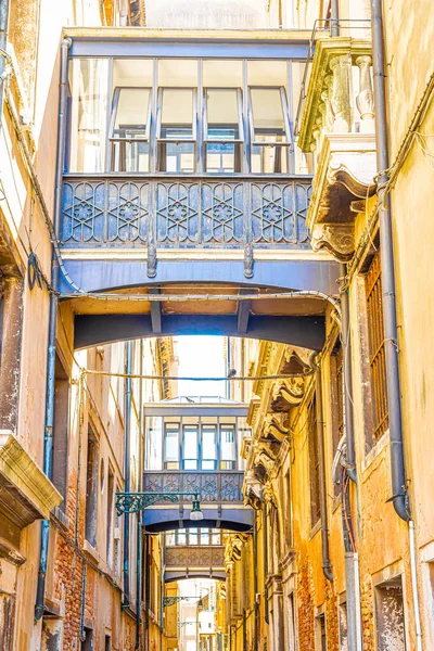 Вид Улицы Венице Италии — стоковое фото