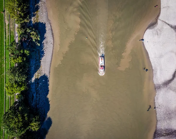 Luftaufnahme Von Chiswick Und Der Themse Sommer London — Stockfoto