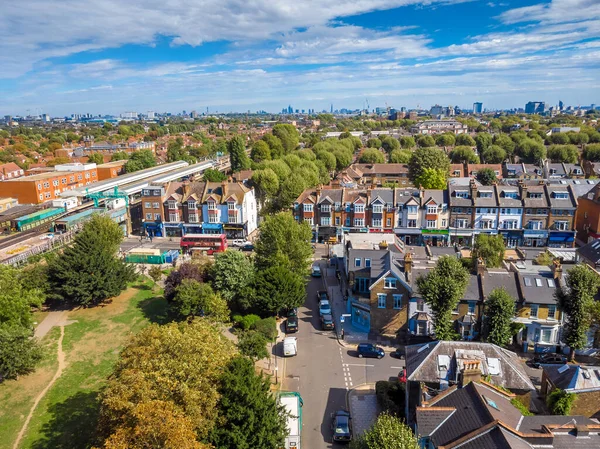 Turnham Green Banlieue Chiswick Londres — Photo