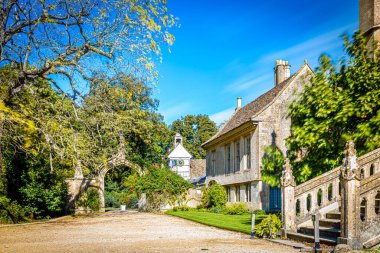 Somerset, İngiltere 'deki Lacock Manastırı