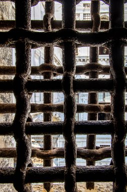 Venedik, İtalya 'da İç Çekiş Köprüsü