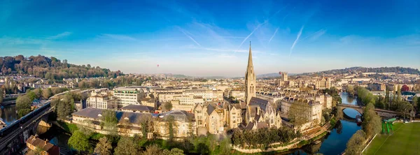 Aerial View Bath England — Stock Photo, Image