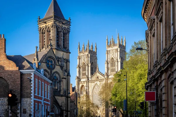 Vista York Minster Inglaterra — Foto de Stock