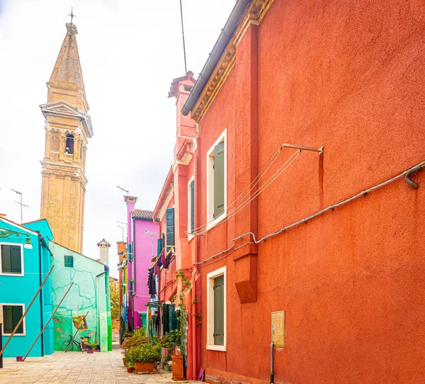 View Island Burano Venice Lagoon Italy — Stock Photo, Image