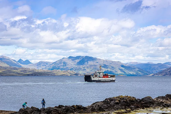 Ferry Mallaig Para Armadale Costa Oeste Das Terras Altas Escócia — Fotografia de Stock