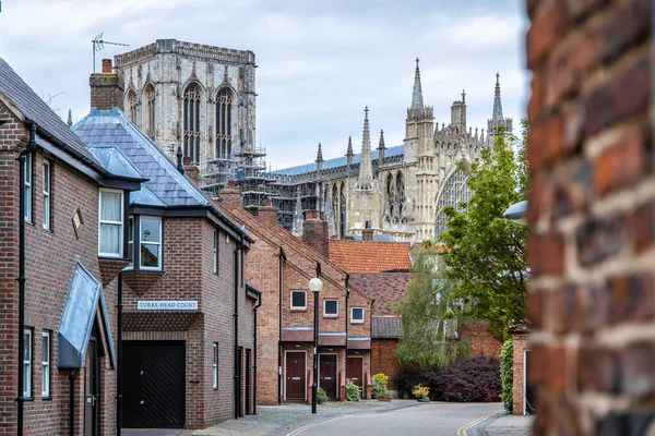 Blick Auf Das Münster Von York England — Stockfoto