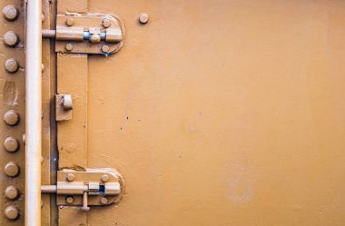 Metal ve perçin dokusu