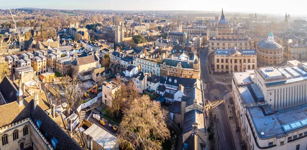 英国オックスフォードの空中写真 — ストック写真