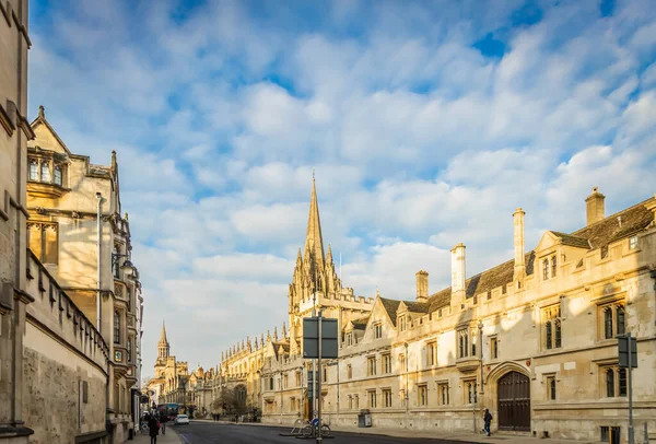 Oxford High Street Inglaterra — Fotografia de Stock