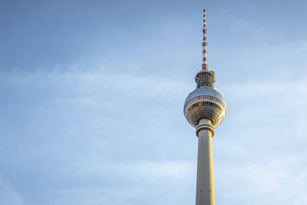 Berliner Fernsehturm Summer Evening Berlin — Stock Photo, Image