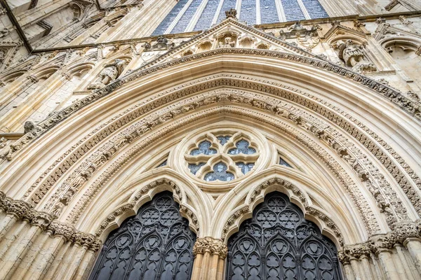 Utsikt York Morgen Tidlig England – stockfoto