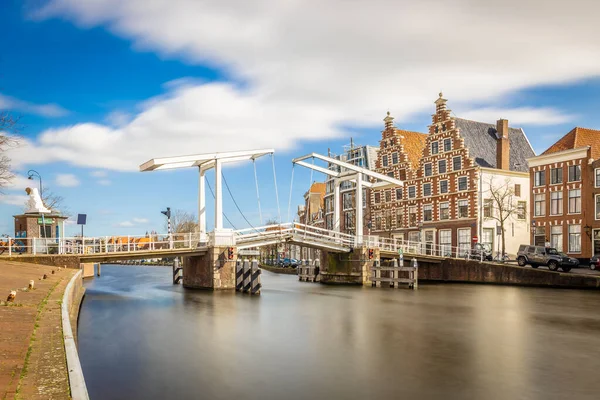 Класичний Міст Малювання Гарлемі Нідерланди — стокове фото