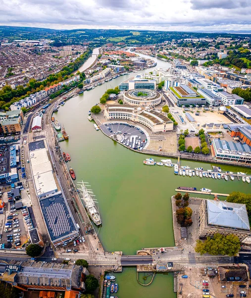 Luftaufnahme Von Bristol Großbritannien — Stockfoto