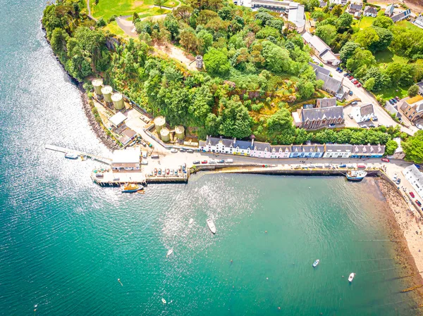 Aerial View Portree Isle Skye Scotland — Stock Photo, Image