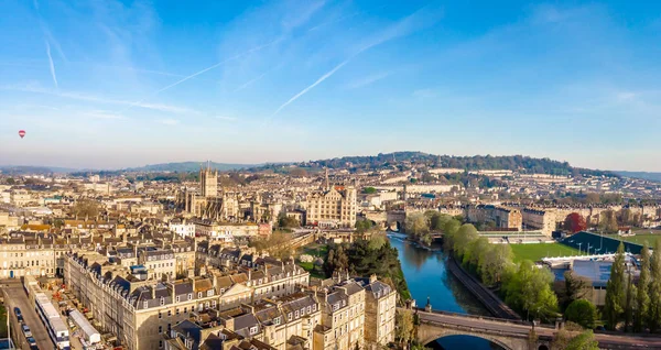 Aerial View Bath England — Stock Photo, Image