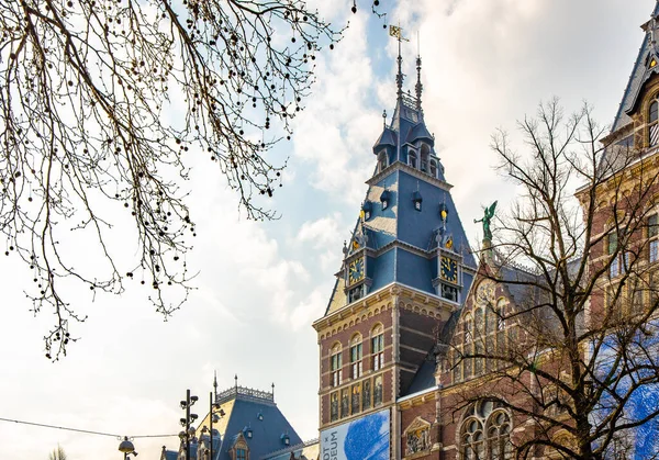 Sabah Rijksmuseum Amsterdam Hollanda — Stok fotoğraf