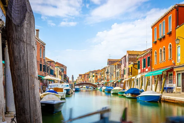 Uitzicht Het Eiland Murano Zomer Venetië Italië — Stockfoto