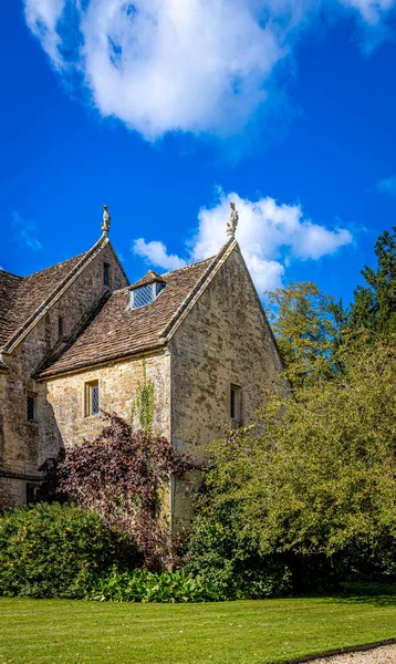Vista Los Jardines Abadía Lacock Somerset Inglaterra Reino Unido — Foto de Stock