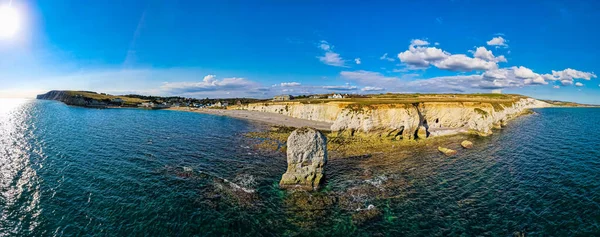 Flygfoto Över Isle Wight Storbritannien — Stockfoto