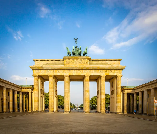 Бранденбургские Ворота Летний День Берлин — стоковое фото