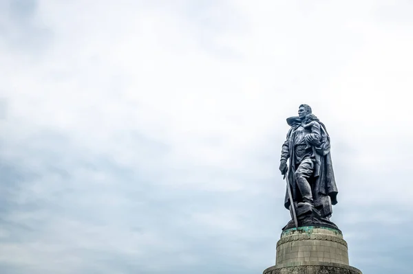 Sovětský Park Treptow Východním Berlíně — Stock fotografie