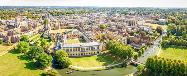 イギリス ケンブリッジの空中写真 — ストック写真