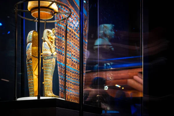 Tutamkhamun Grab Museum Altes Ägypten — Stockfoto