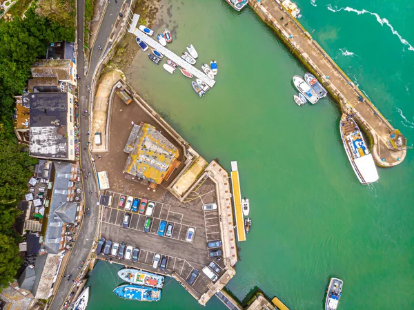 Luftaufnahme Von Padstow Cornwall Großbritannien — Stockfoto