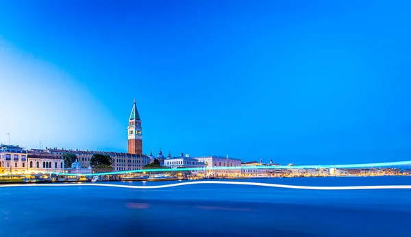 Campanile San Marco Night Venice Italy — Stock Photo, Image