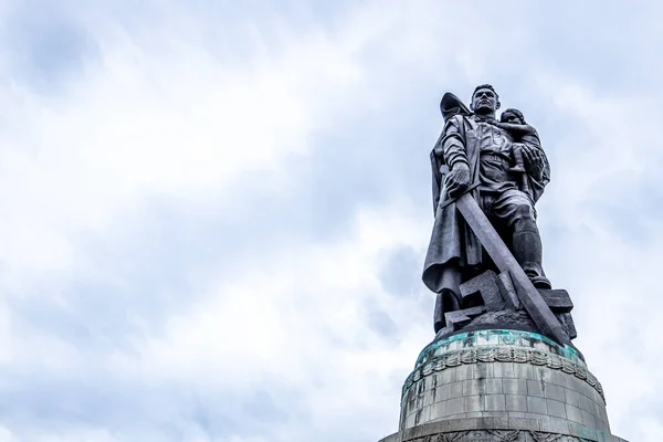 Sovětský Park Treptow Východním Berlíně — Stock fotografie