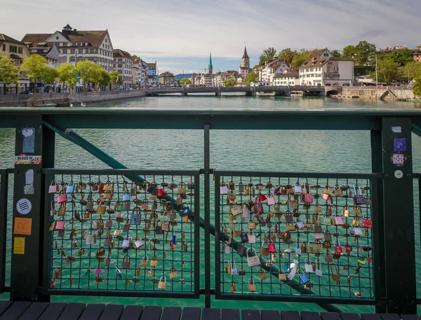 Candados Zúrich Suiza — Foto de Stock