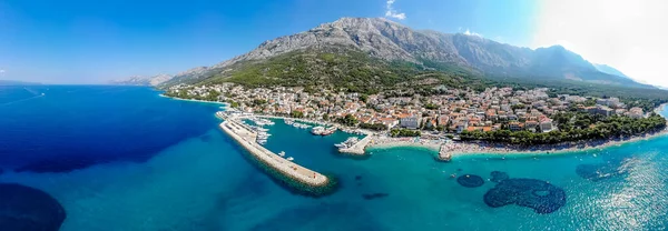 Prachtige Kosten Van Makarska Kroatië — Stockfoto