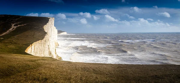 Panorama Sette Sorelle Inghilterra Regno Unito — Foto Stock