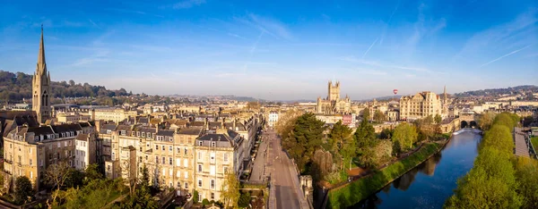 Bath Havadan Görünüşü Ngiltere — Stok fotoğraf