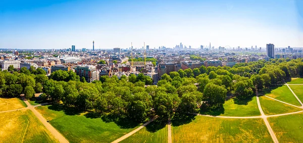 Aerial View Mayfair Londra Regno Unito — Foto Stock