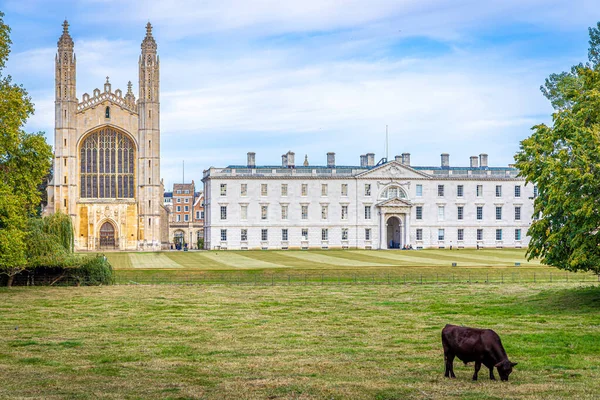 Vista Kings College Cambridge Reino Unido — Foto de Stock