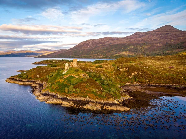 Inner Hebrides Skoçya Ngiltere Deki Skye Adası Ndaki Kyleakin Köyünün — Stok fotoğraf