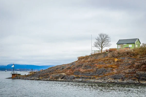 Norveç Teki Oslo Fiyordunun Görüntüsü — Stok fotoğraf