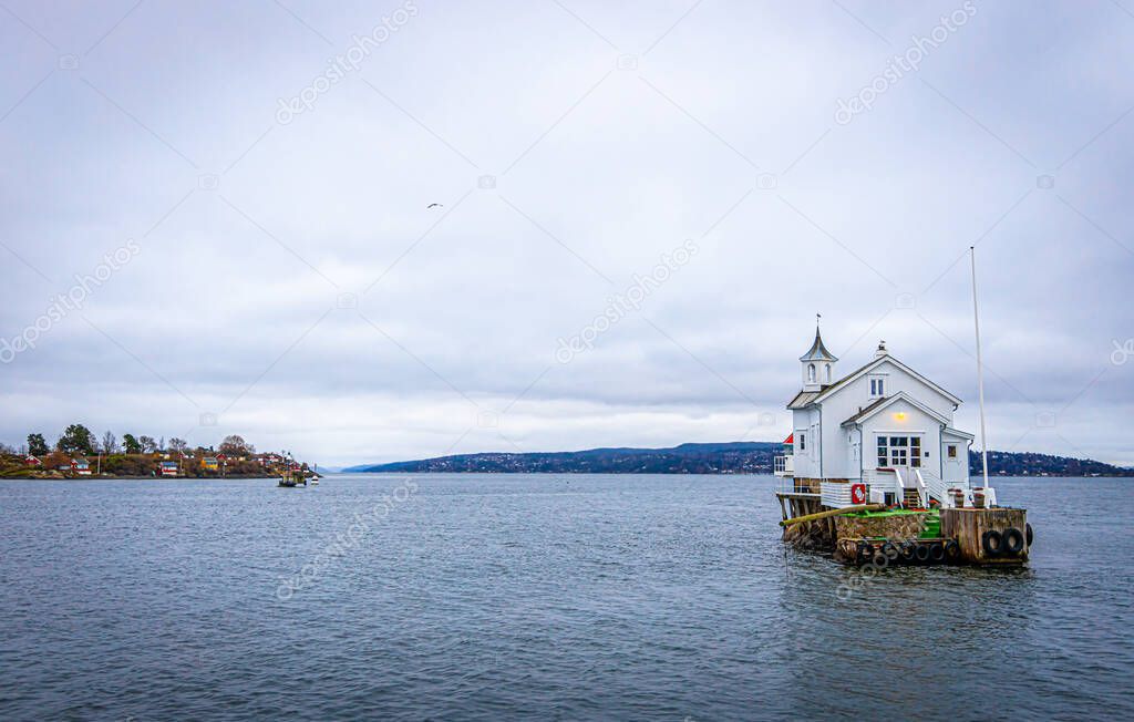 View of Oslo fjord in Norway