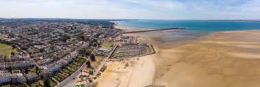 Low tide at the isle of Wight, Ryde clipart