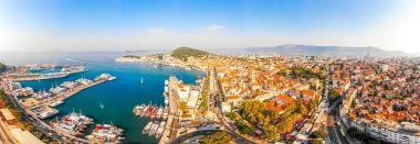 Hırvatistan 'da Bölünme Havadan Görünümü