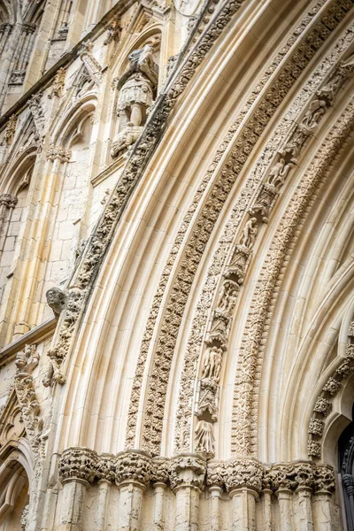 Vista Cidade Velha York Pela Manhã Inglaterra — Fotografia de Stock