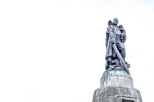 Sowiecki Park Treptow Berlinie Wschodnim — Zdjęcie stockowe