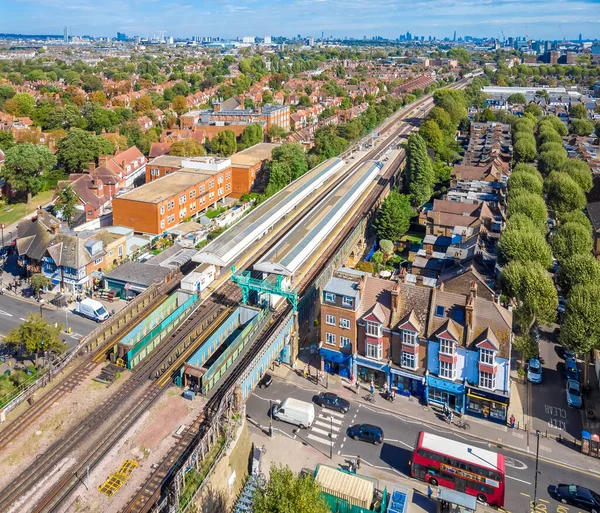 Turnham Green Banlieue Chiswick Londres — Photo