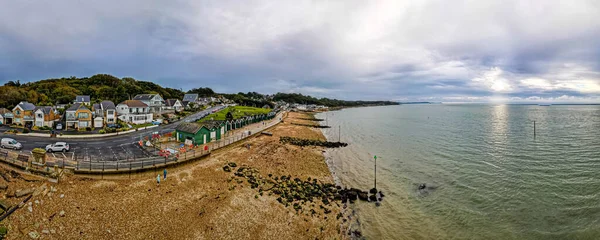 Panorama Aéreo Cowes Isla Wight Reino Unido —  Fotos de Stock