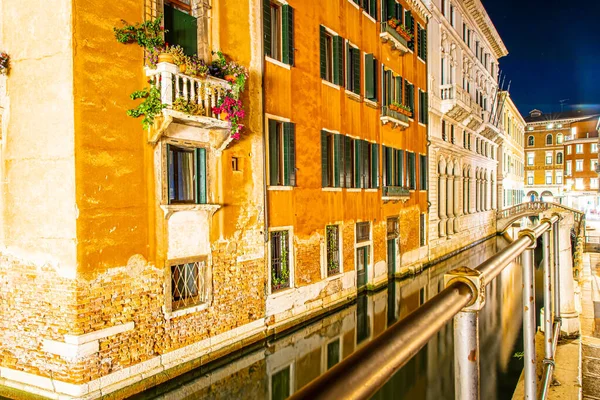 View Venice Night Italy — Stock Photo, Image
