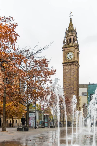 Albert Anısına Belfast Ngiltere Saat — Stok fotoğraf