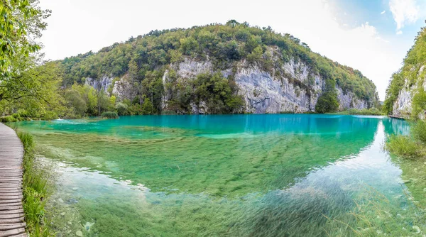 Uitzicht Meren Van Plitvice Kroatië — Stockfoto